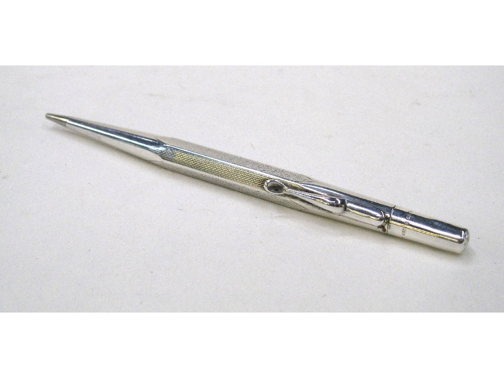 Appraisal: Sterling silver propelling pencil