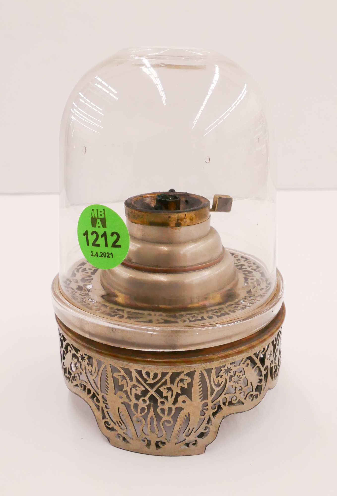 Appraisal: Antique Chinese Opium Lamp- ''