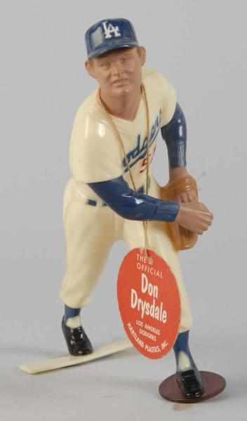 Appraisal: Plastic Hartland Don Drysdale Baseball Figures Description Figure is cream