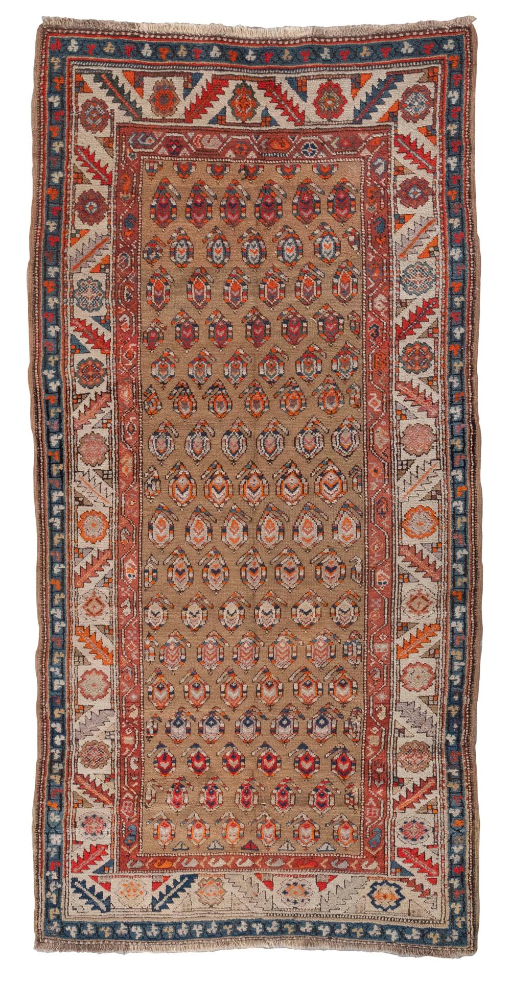 Appraisal: TURKISH LONG RUG X FIRST HALF OF THE TH CENTURYTURKISH