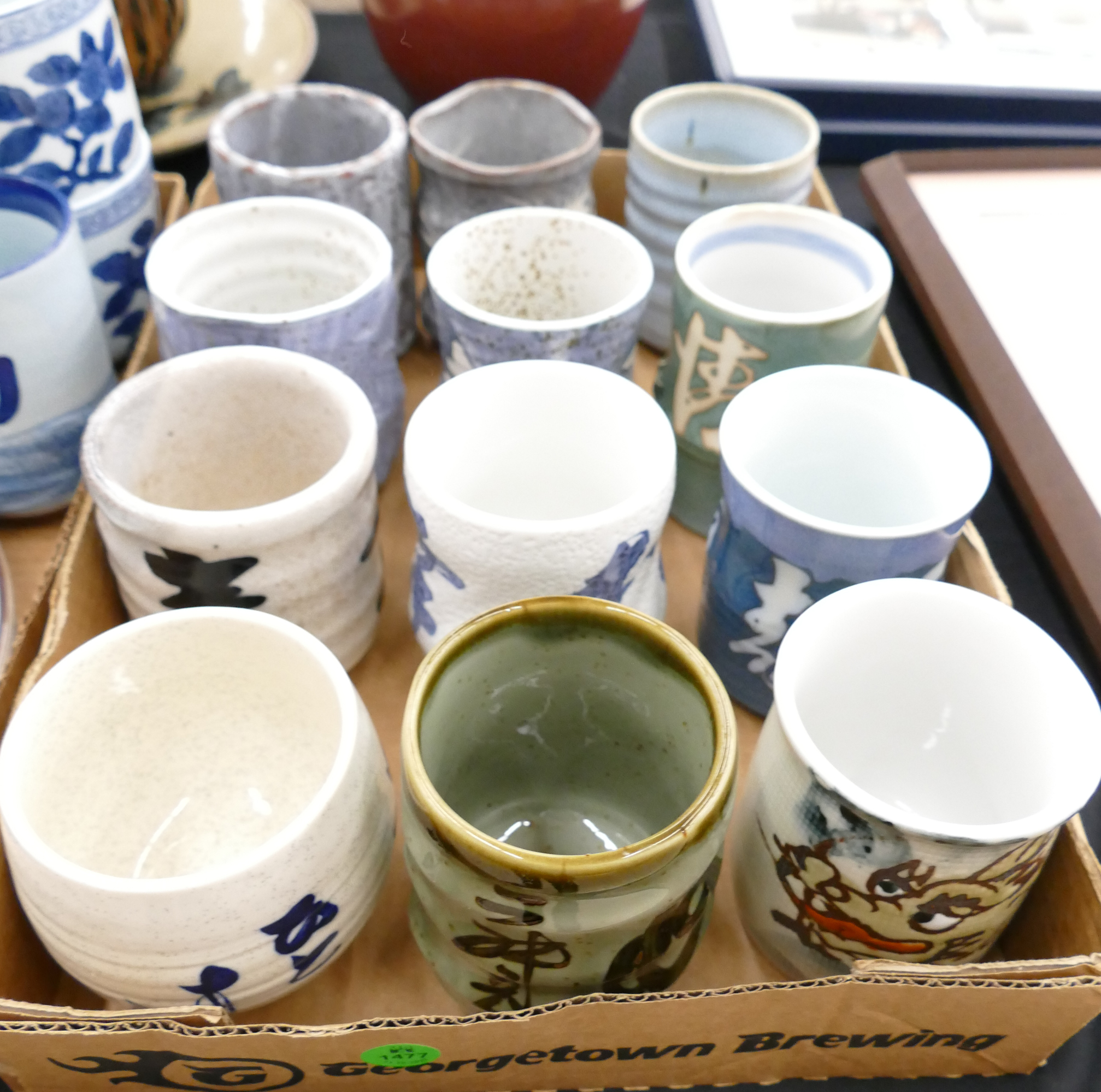 Appraisal: Box Japanese Teacups- pc