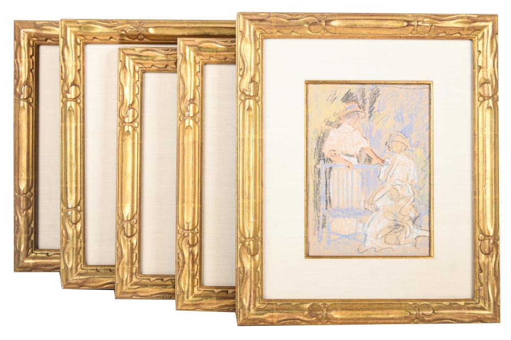 Appraisal: LAWTON SILAS PARKER - COLLECTION OF FIVE WORKSfive framed works