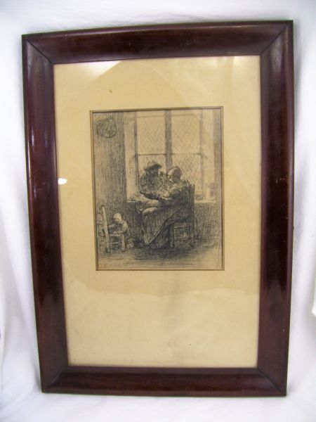 Appraisal: Jean Francois Millet - Engraving Millet was a French painter