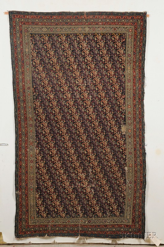 Appraisal: Senneh Rug Northwest Persia late th century small tear and