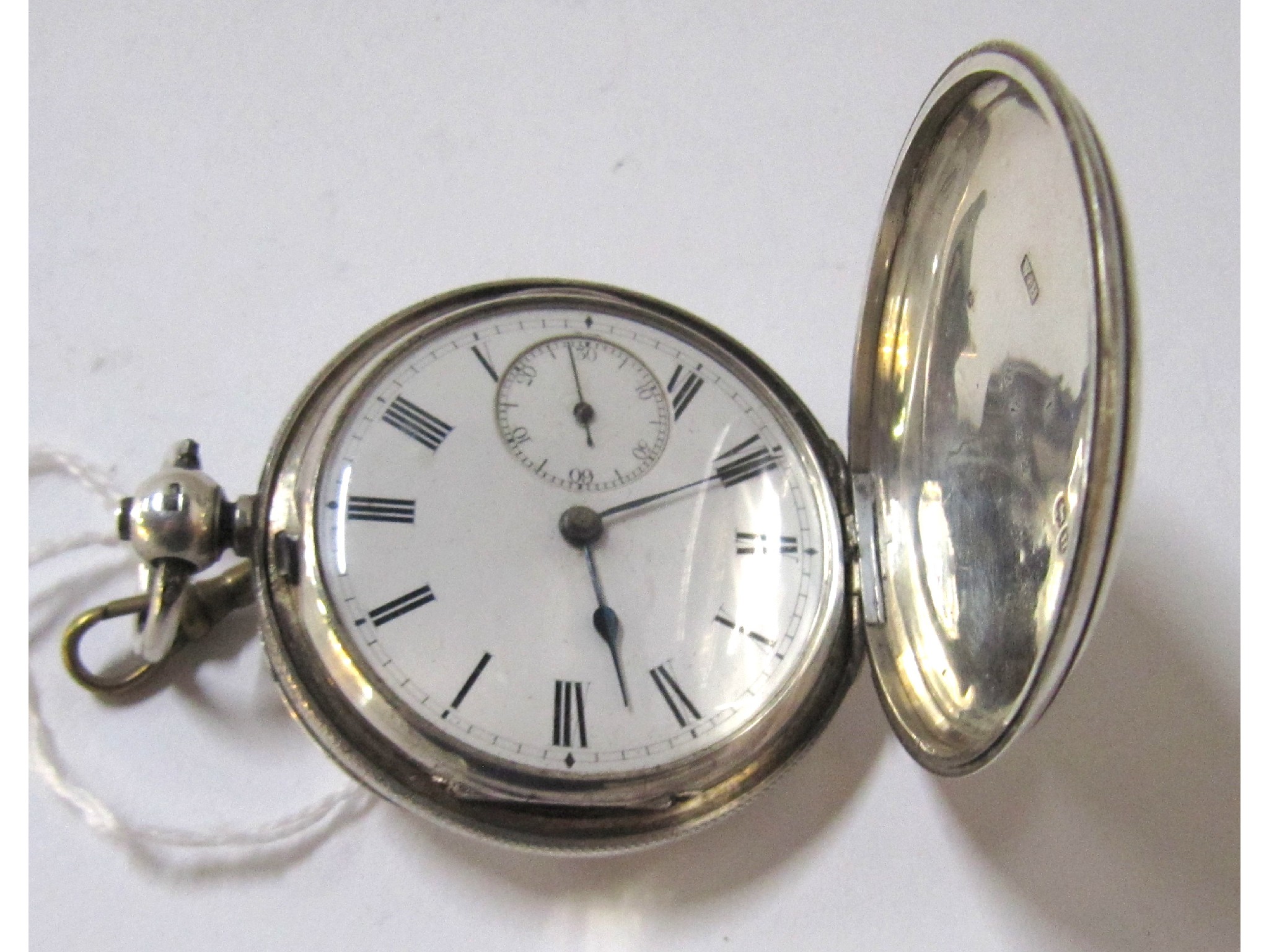 Appraisal: A silver cased pocket watch London