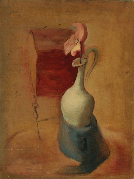 Appraisal: Earl Cavis Kerkam American - Still Life of Tulips Red