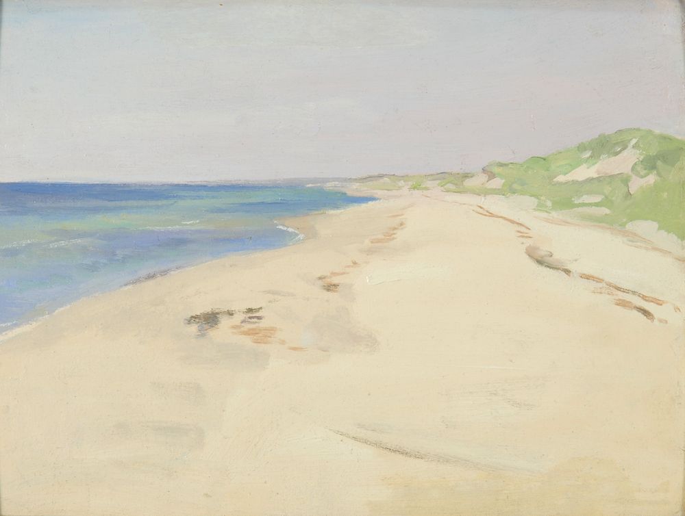 Appraisal: EDMUND FRANKLIN WARDAmerican - Beach at Barnstable Dunes Sandy Neck