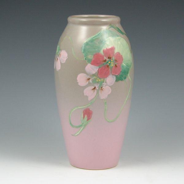 Appraisal: Weller Hudson floral vase by Hester Pillsbury signed HP Marked