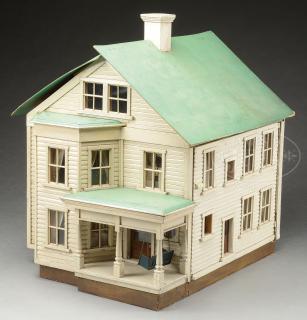 Appraisal: ANTIQUE DOLL HOUSE FROM ALTOONA PENNSYLVANIA ANTIQUE DOLL HOUSE FROM