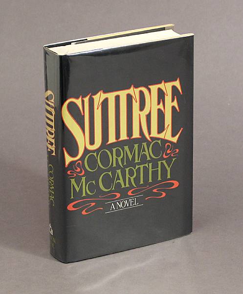 Appraisal: MCCARTHY CORMAC Suttree New York Random House Original black cloth