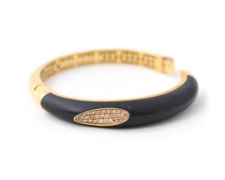 Appraisal: Roberto Coin Capri Plus Ebony Diamond Bracelet Roberto Coin American