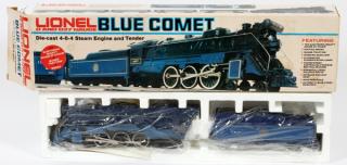 Appraisal: LIONEL O GAUGE BLUE COMET STEAM LOCOMOTIVE LIONEL MODERN ERA