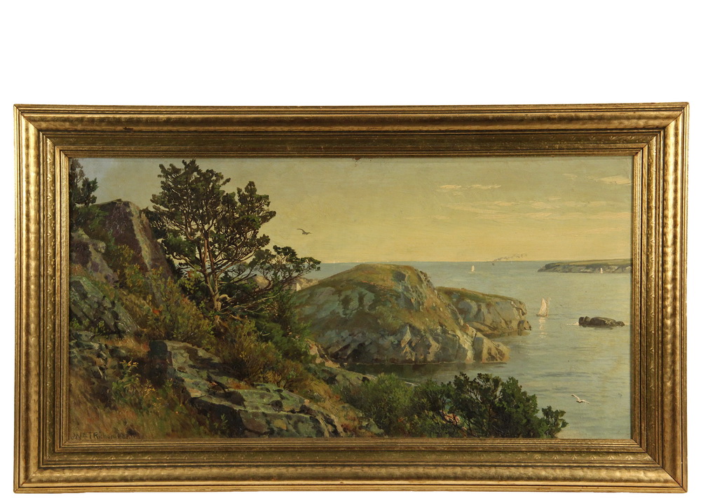 Appraisal: WILLIAM TROST RICHARDS PA RI - - Rocky Coast and