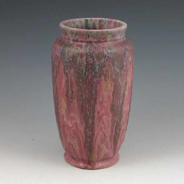 Appraisal: Roseville Carnelian II - '' vase Marked in red crayon