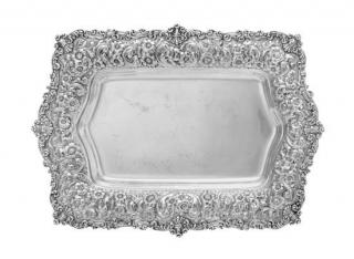 Appraisal: An American Silver Serving Tray Bailey Banks Biddle Philadelphia PA