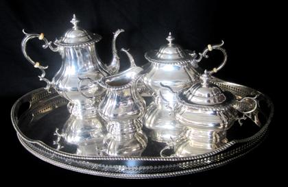 Appraisal: Sterling silver tea service gorham co providence ri circa