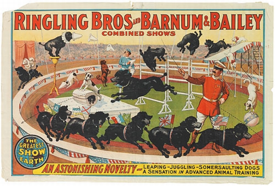 Appraisal: DESIGNER UNKNOWN RINGLING BROS AND BARNUM BAILEY AN ASTONISHING NOVELTY