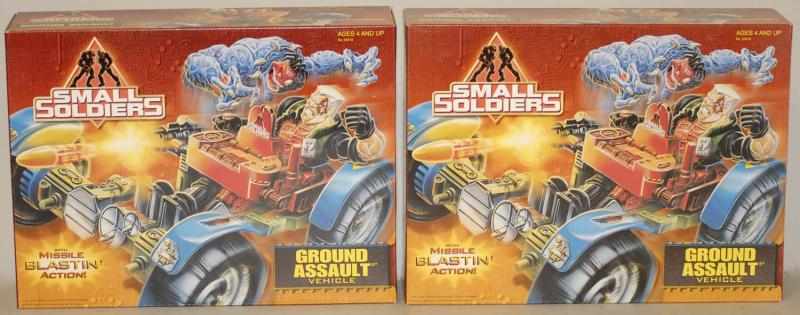 Appraisal: Lot of Small Soldiers Toys in Boxes Includes a string