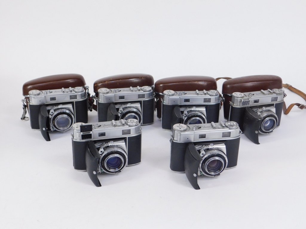 Appraisal: GROUP OF KODAK RETINA IIIC TYPE CAMERAS Group of Kodak