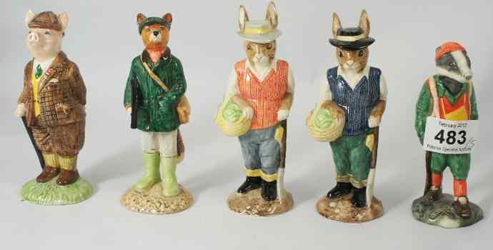 Appraisal: A collection of Beswick Figures from the English Country Folk