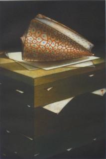 Appraisal: Michel Estebe mezzotint Michel Estebe French - - ''Coquillage'' Armstrong