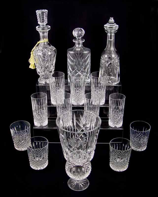 Appraisal: PIECE WATERFORD CRYSTAL To include spirits decanters with stoppers -