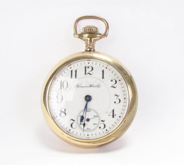 Appraisal: Hampden Clock Co pocket watch gold filled Philadelphia case jewel