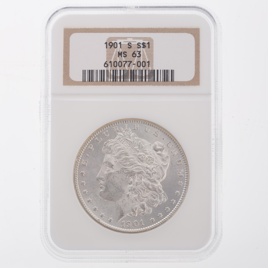 Appraisal: US -S NGC MS Morgan Dollar -S NGC MS