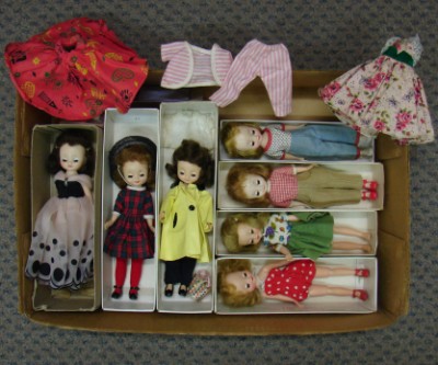 Appraisal: Lot of HP Betsy McCall dolls Brunettes blondes and a