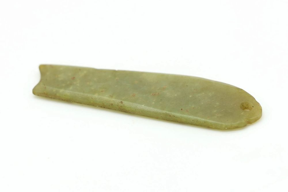 Appraisal: JADE FISH NEOLITHIC PERIOD In the form of an archaic