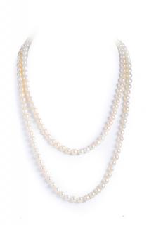 Appraisal: Mikimoto Pearl Necklace Mikimoto pearl necklace Pearls measure mm to