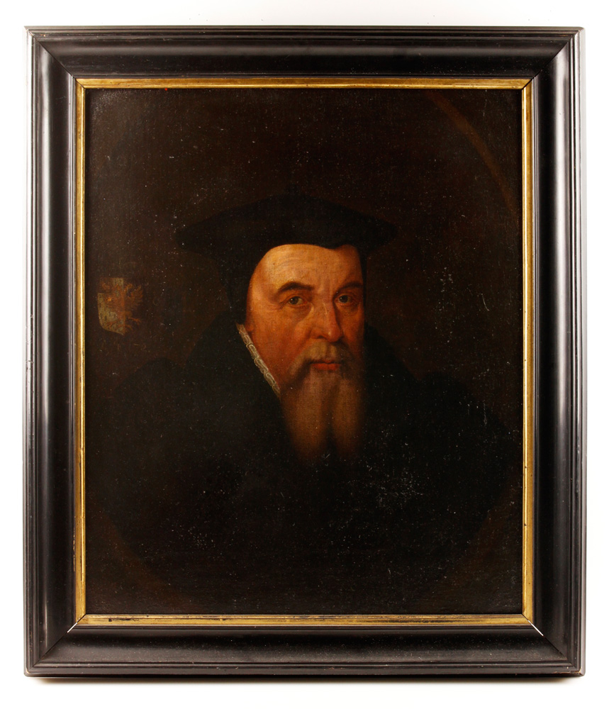 Appraisal: - th C English Portrait of Gentleman O C th