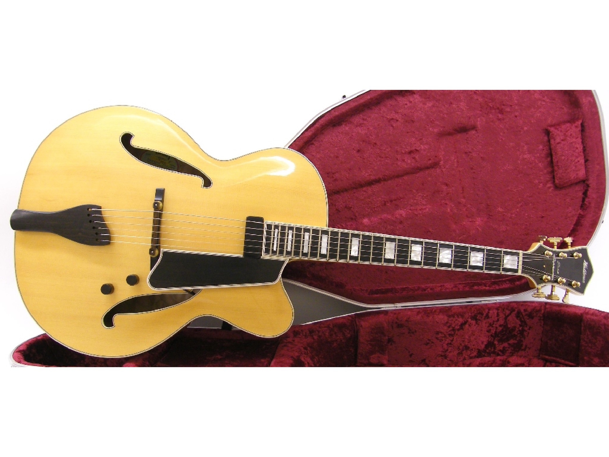 Appraisal: Waltone Jazz Supreme archtop guitar by English Luthier Ken Walton