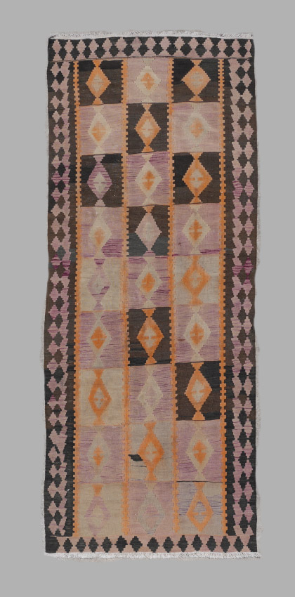 Appraisal: APPROX - YR OLD KURDISH HANDMADE WOOL RUG ' x