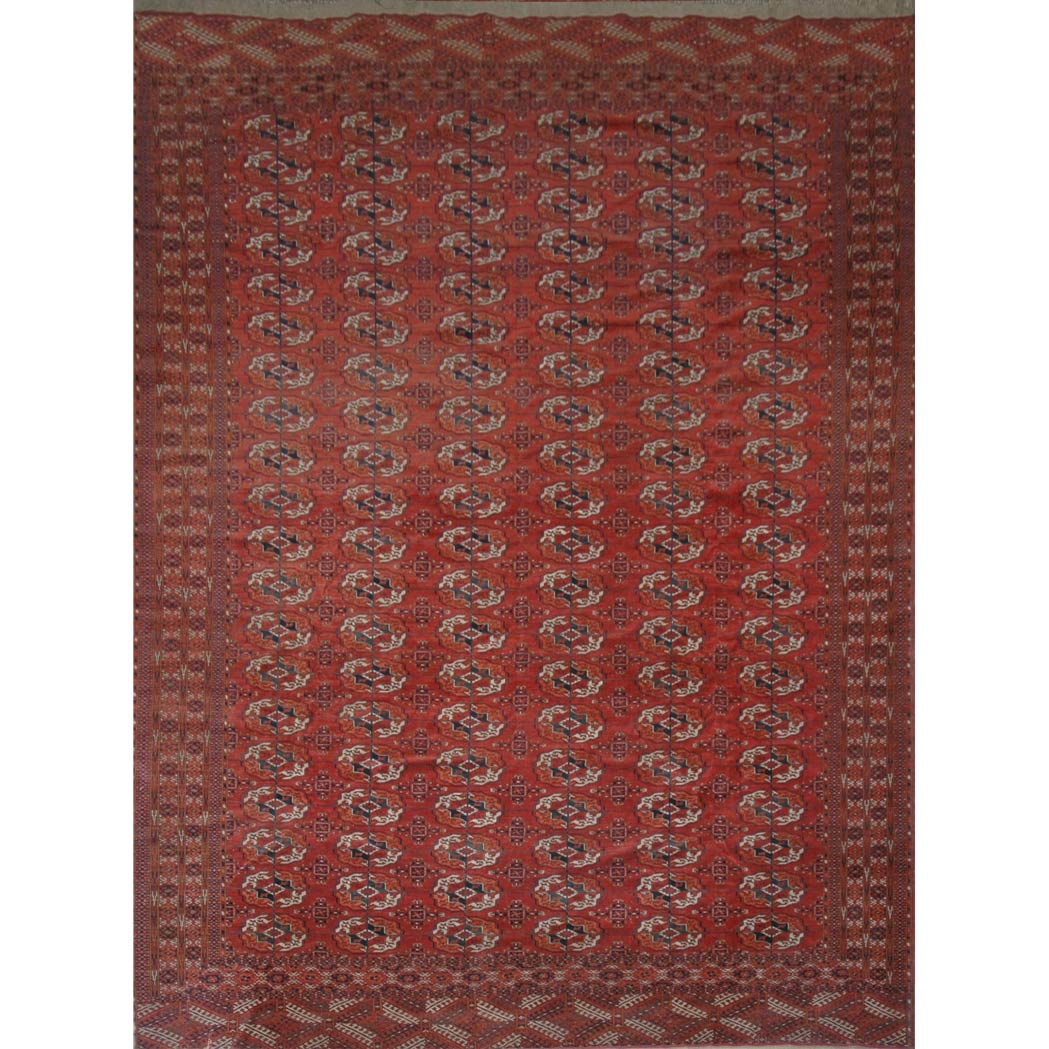 Appraisal: Tekke Carpet West Turkestan last quarter of the th century