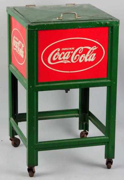 Appraisal: Coca-Cola Glascock Cooler Single case size Still has original decal