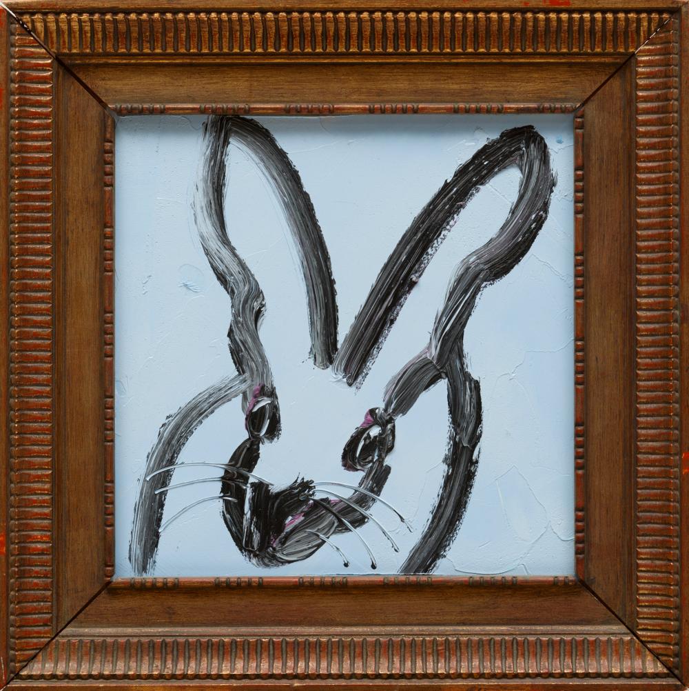 Appraisal: Hunt Slonem American Louisiana b Bunny oil on panel signed