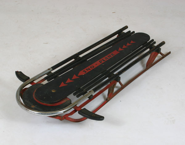 Appraisal: Art Deco sno plane sled designed by William Rideout and