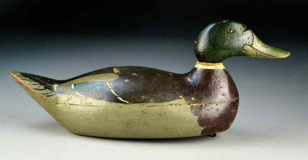 Appraisal: Hays Factory Mallard Drake Grand Prix DecoyDrake with glass eyes