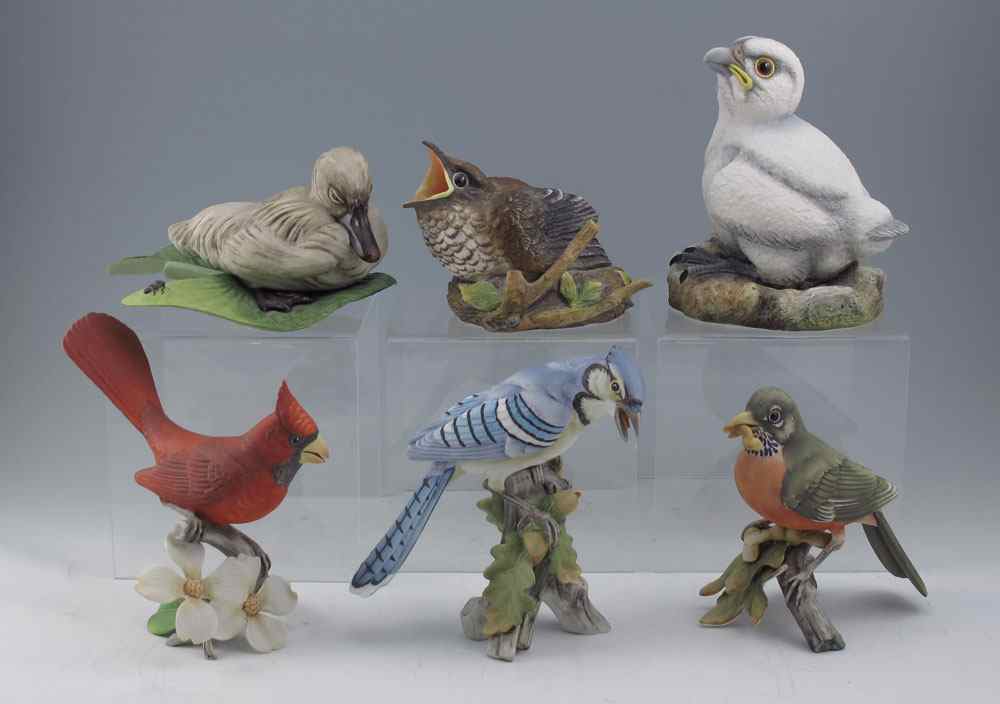 Appraisal: BOEHM BIRDS AND KAISER PORCELAIN BIRDS To include from Boehm