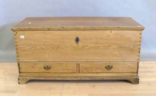 Appraisal: Pennsylvania walnut blanket chest ca h l