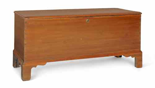 Appraisal: Pennsylvania poplar blanket chest early th c h w