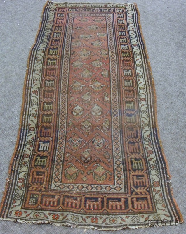 Appraisal: Northwest Persian Long Rug th th century ft in x