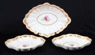 Appraisal: lot of Derby porcelain serving dishes in the 'Prince of