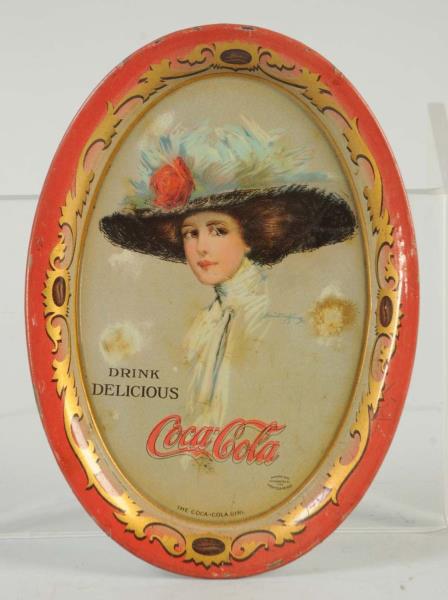 Appraisal: Coca Cola Tip Tray This tray has some nicks around