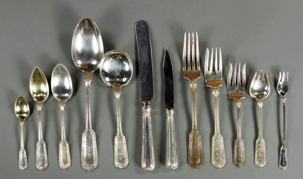 Appraisal: - Gorham Sterling Flatware Set Set of Gorham sterling flatware