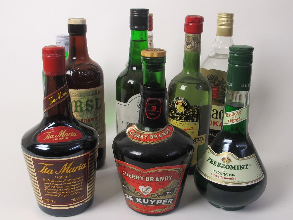 Appraisal: Baileys Original Irish Cream cl vol Du Kuyper Cherry Brandy