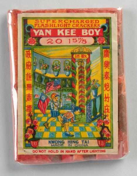 Appraisal: Yan Kee Boy -Pack - Firecrackers Class Manufactured by Kwong