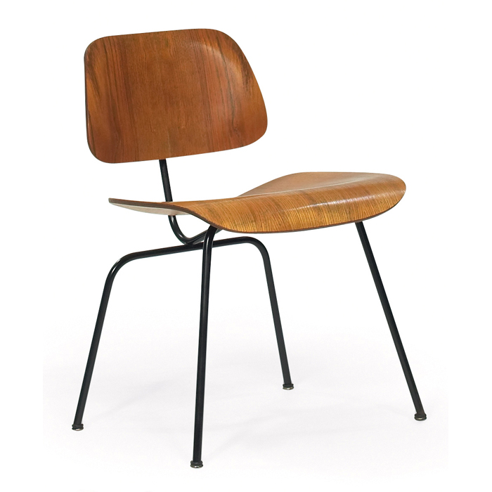 Appraisal: Charles Ray Eames DCM dining chair by Herman Miller s