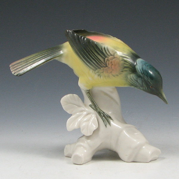 Appraisal: Ens Oriole-Like Bird Figurine - Mint Ens Oriole-like bird figurine